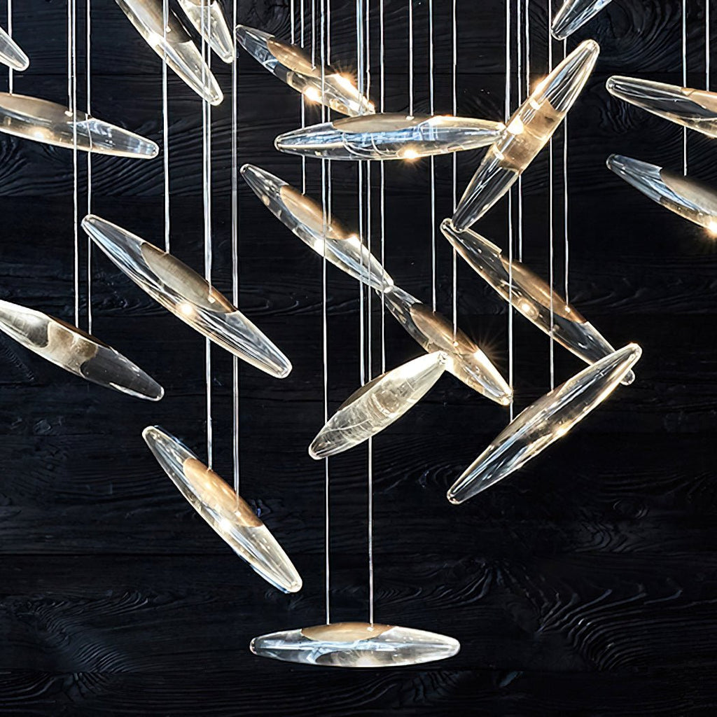 Armira Chandelier en Verre de Luxe - Neutralighting