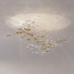 Nephele Chandelier Feuille en Cristal - Neutralighting