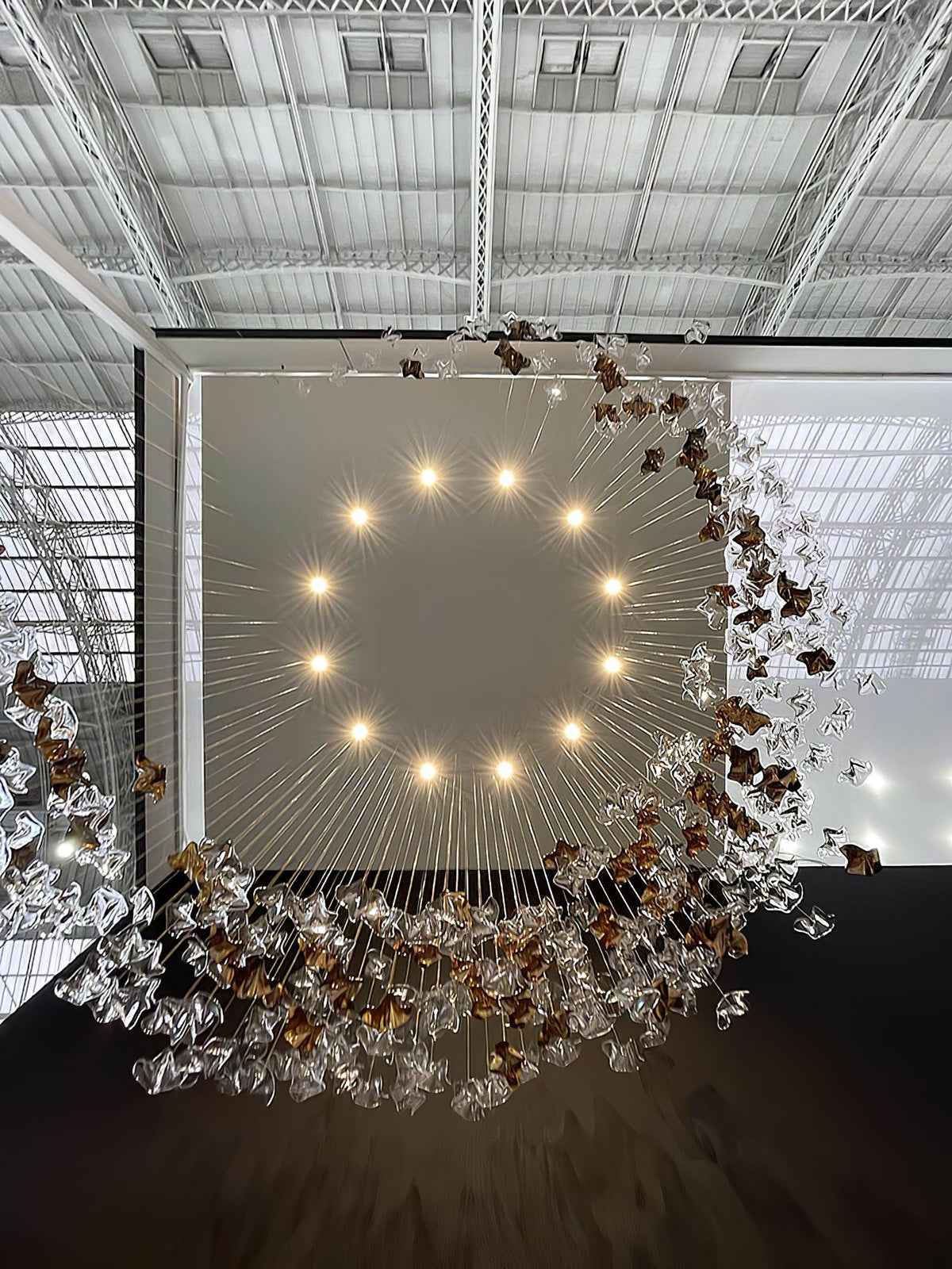 Cezorisra Chandelier Linéaire en Laiton de Luxe - Neutralighting