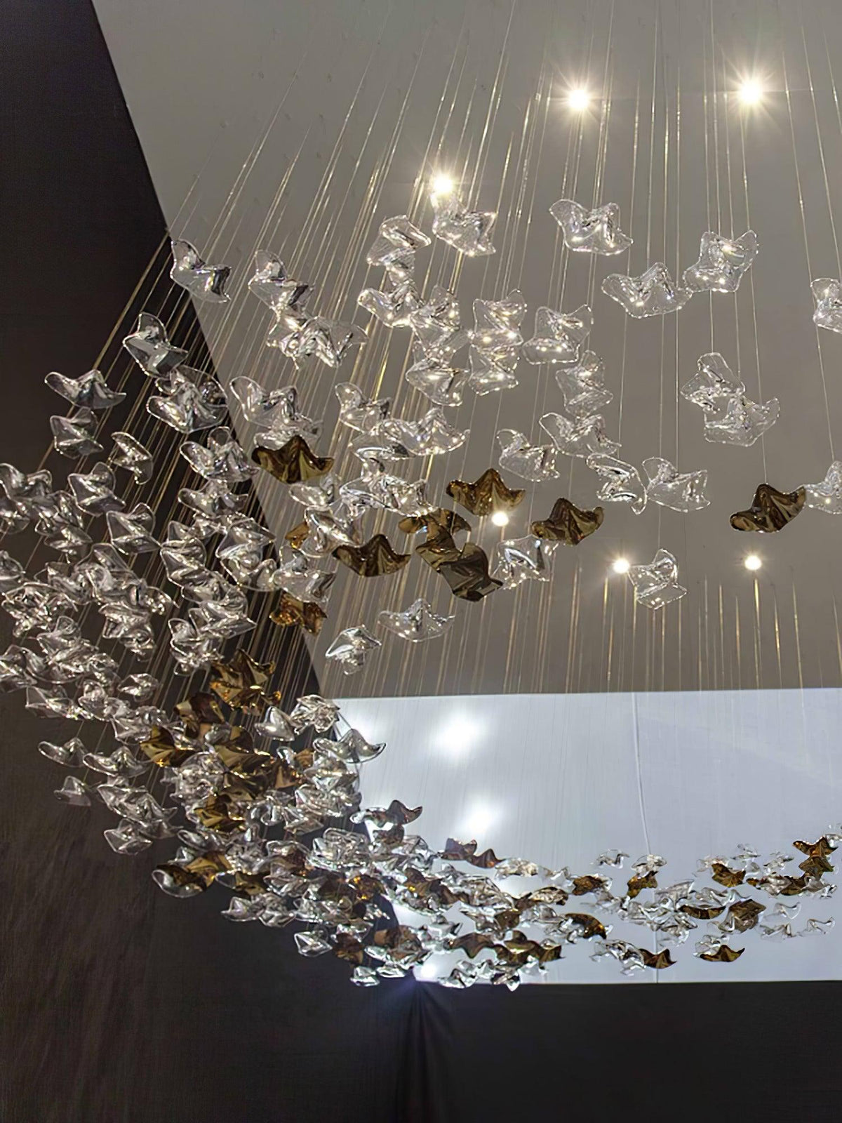 Cezorisra Chandelier Linéaire en Laiton de Luxe - Neutralighting