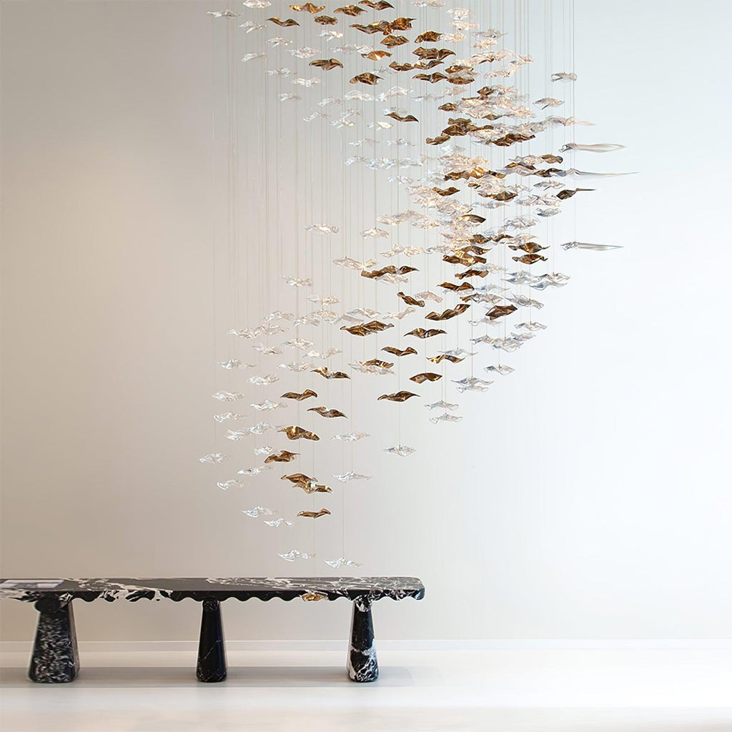 Cezorisra Chandelier Linéaire en Laiton de Luxe - Neutralighting