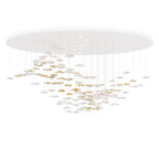 Nephele Chandelier Feuille en Cristal - Neutralighting