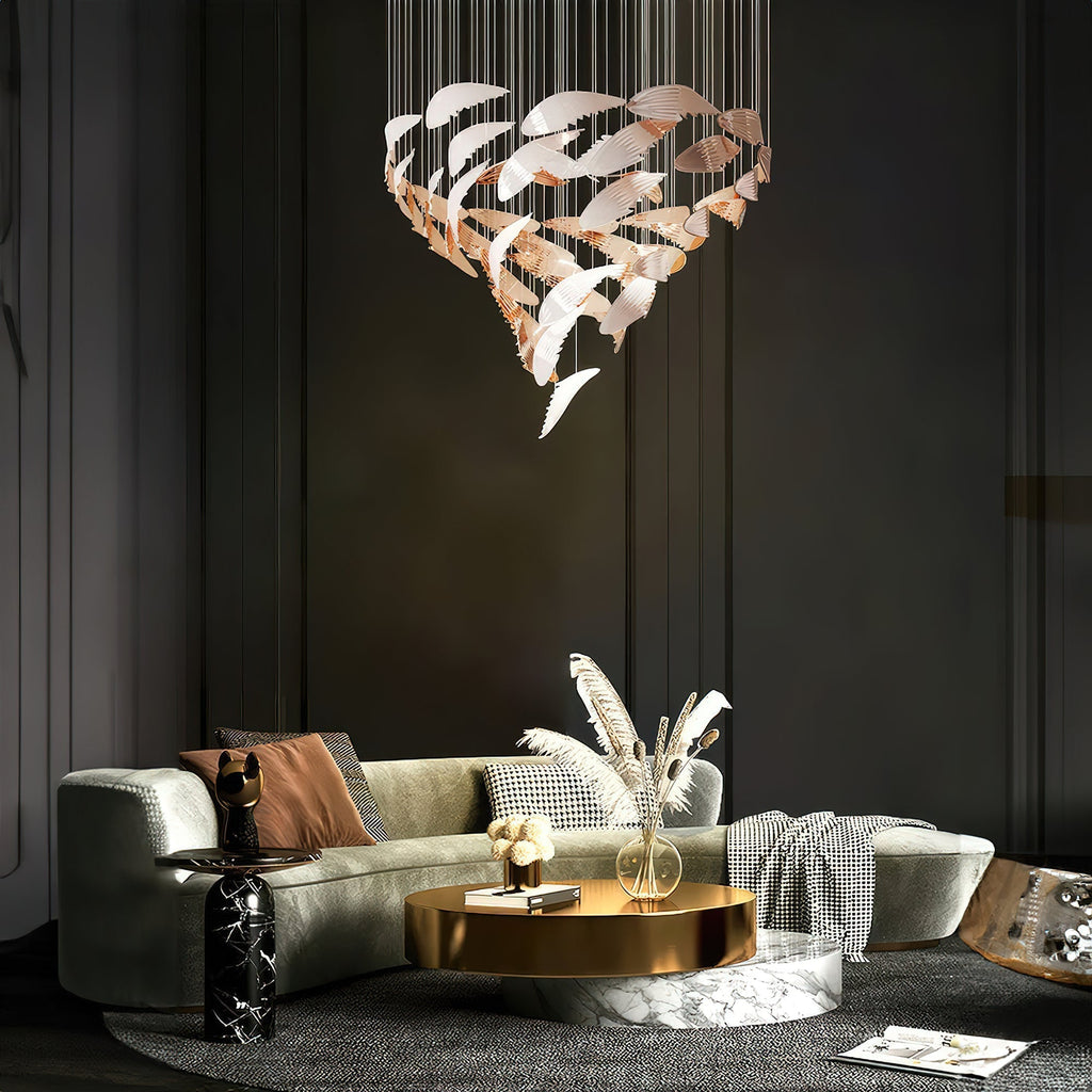 Alvenan Oiseau Vol Lustre - Neutralighting