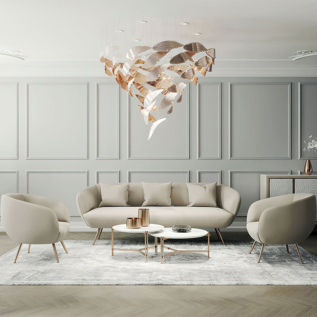 Alvenan Oiseau Vol Lustre - Neutralighting