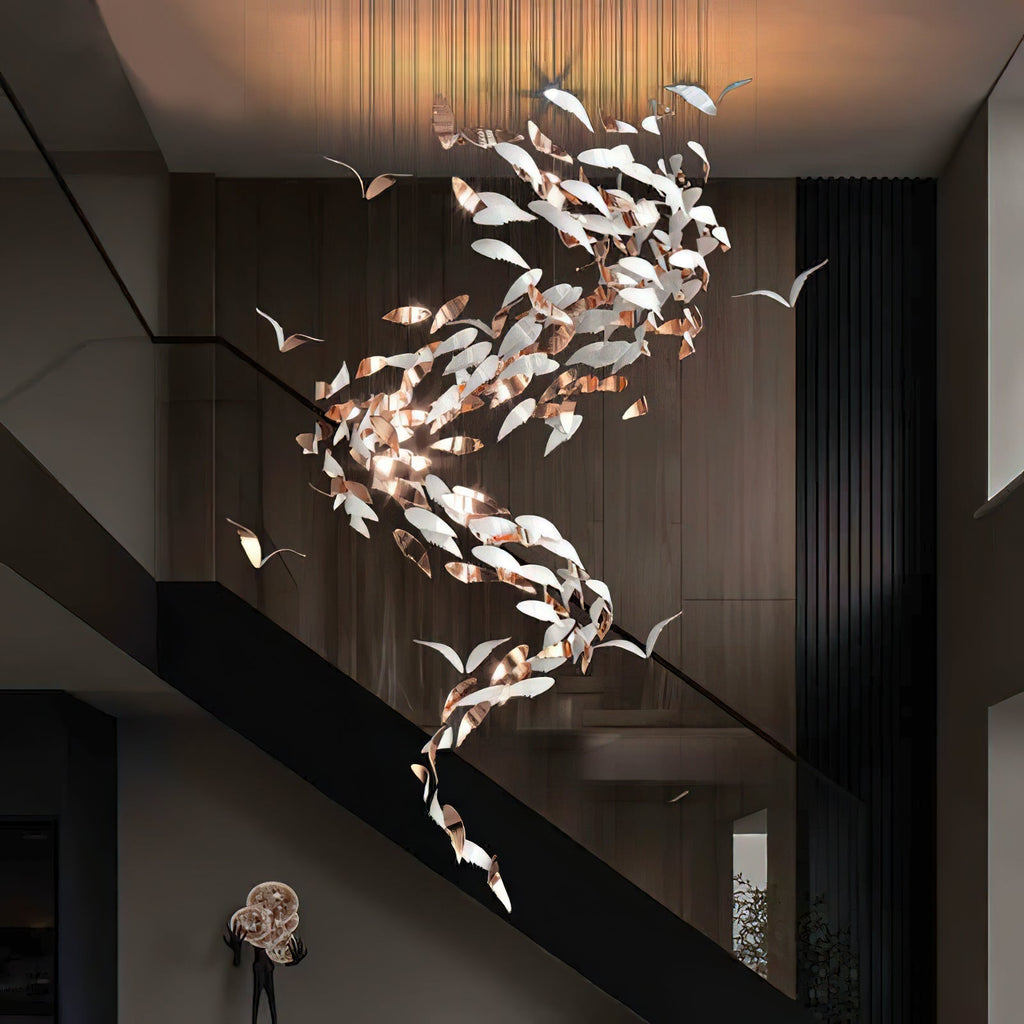 Alvenan Oiseau Vol Lustre - Neutralighting
