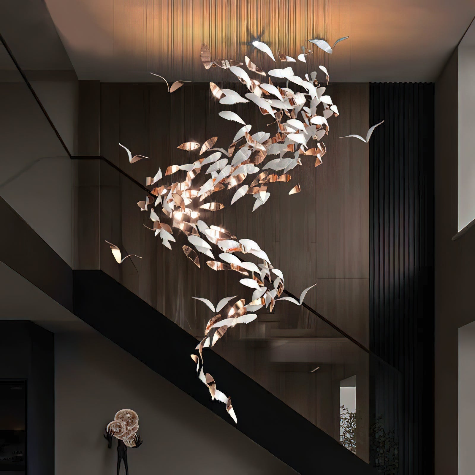 Alvenan Oiseau Vol Lustre - Neutralighting