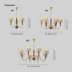 Cassian Lustre Fleur en Tissu - Neutralighting