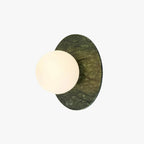 Enox Applique Murale Minimaliste à Globe en Marbre - Neutralighting