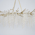 Lustra Suspension Lampe Goutte de Rosée en Cristal - Neutralighting