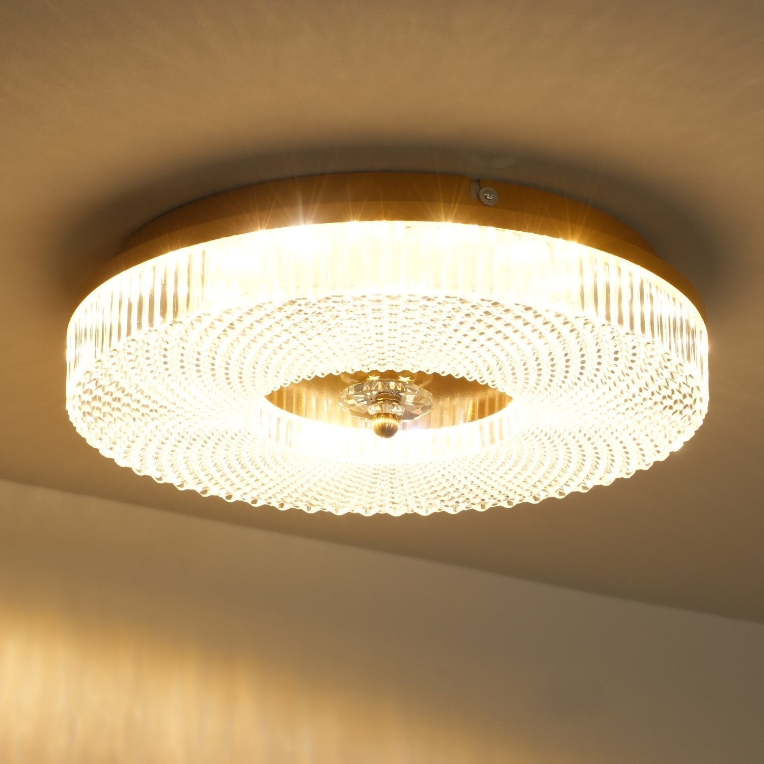 Solara Plafonnier LED Encastré en Acrylique - Neutralighting