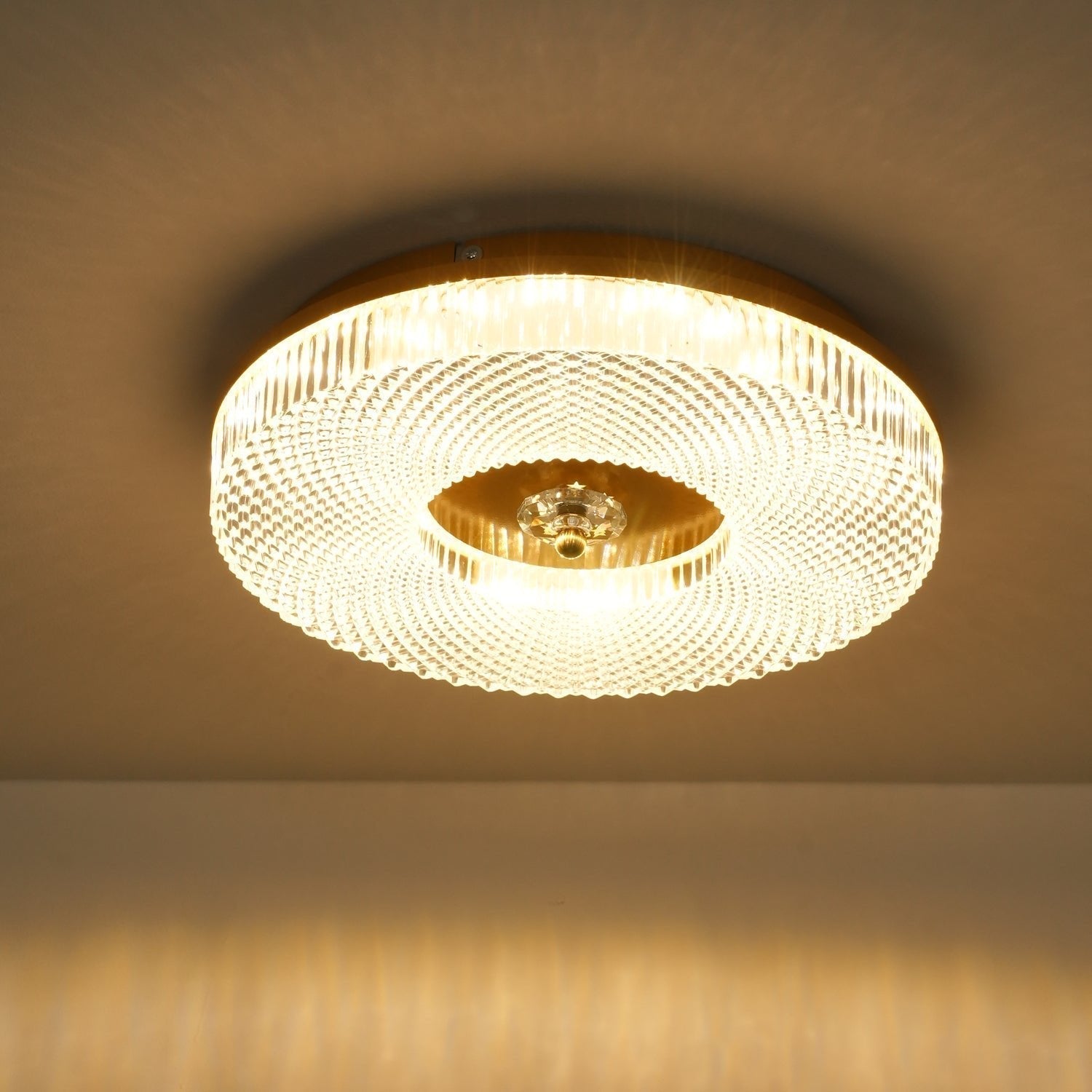 Solara Plafonnier LED Encastré en Acrylique - Neutralighting