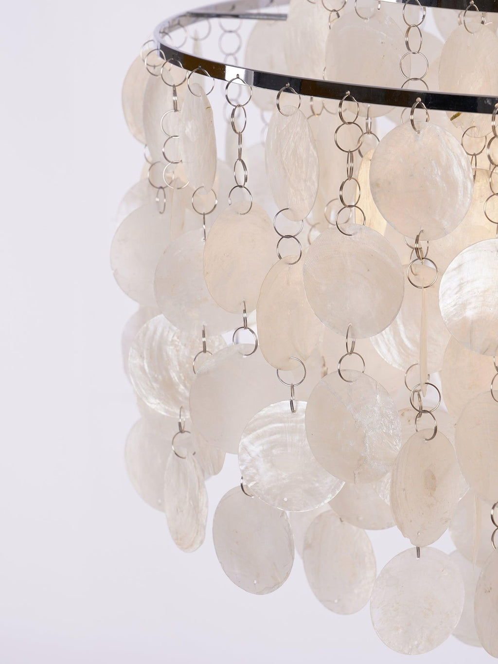 Lustra Suspension Lampe Anneau Rond en Coquillage - Neutralighting