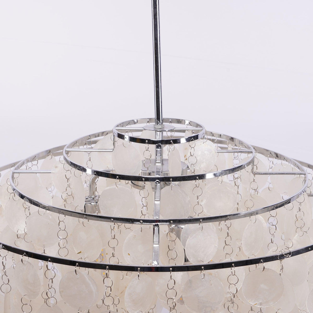 Lustra Suspension Lampe Anneau Rond en Coquillage - Neutralighting