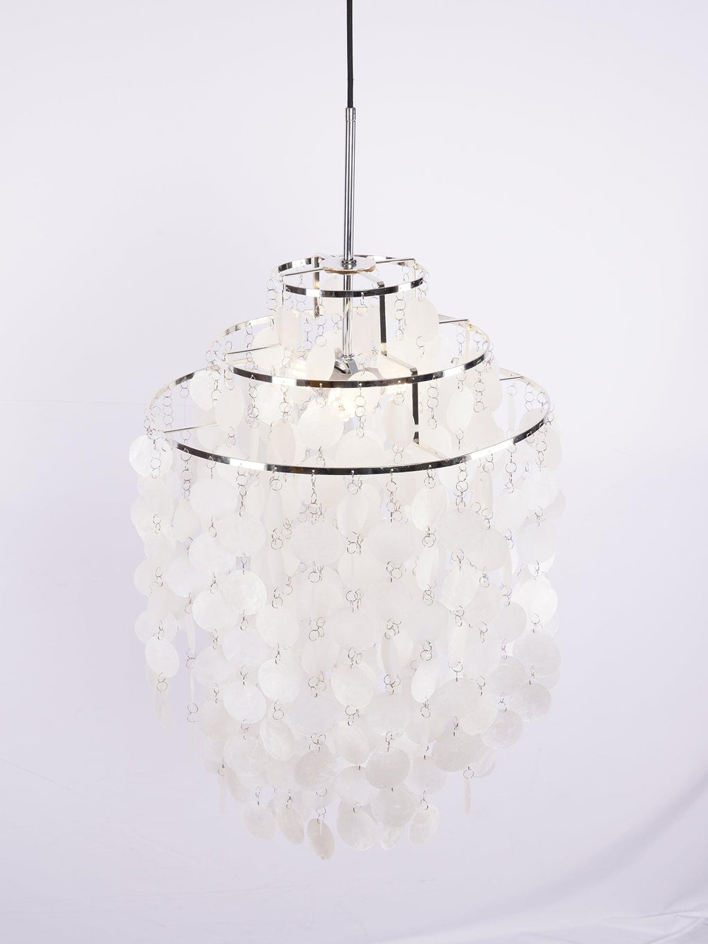 Lustra Suspension Lampe Anneau Rond en Coquillage - Neutralighting