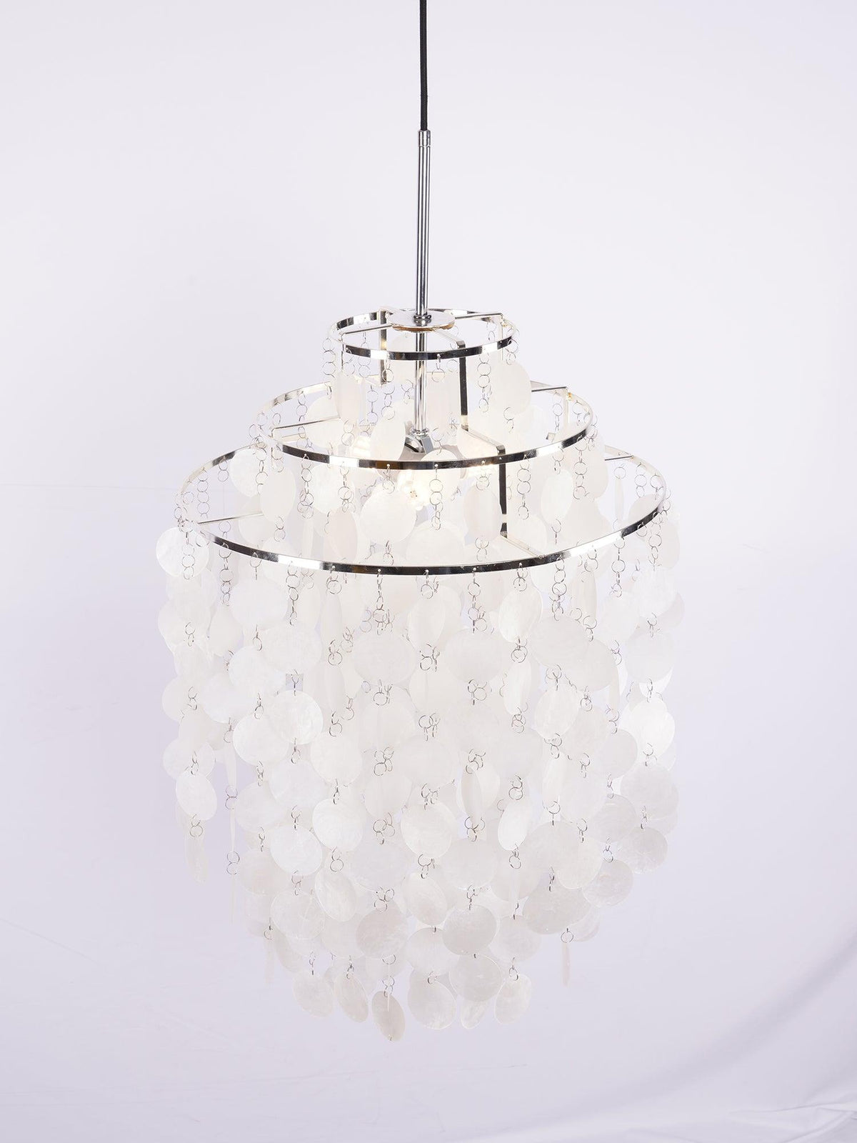 Lustra Suspension Lampe Anneau Rond en Coquillage - Neutralighting