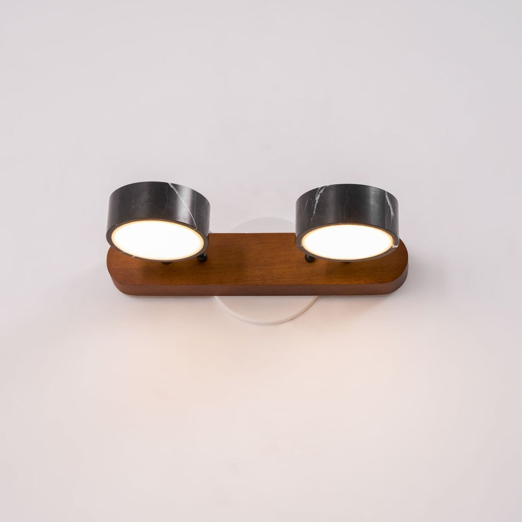 Orshaa Linéaire Travertin Vanité Lumière - Neutralighting