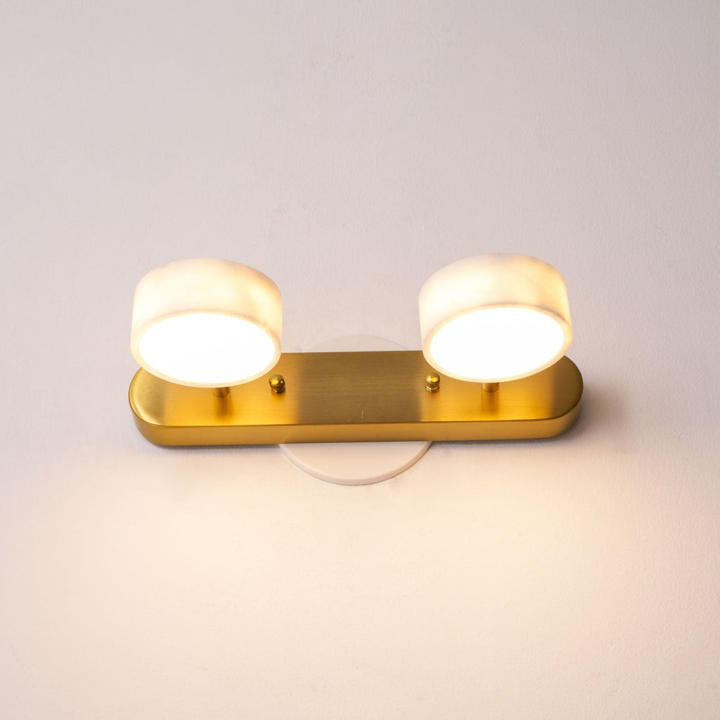 Orshaa Linéaire Travertin Vanité Lumière - Neutralighting