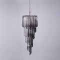 Aurora Lustre Fumé Verre Spirale - Neutralighting