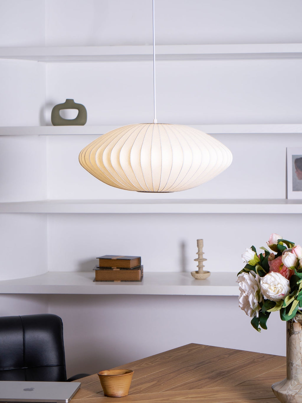 Nebula Lampe Suspendue en Soie de Mûrier Boule - Neutralighting