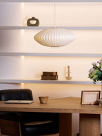 Nebula Lampe Suspendue en Soie de Mûrier Boule - Neutralighting