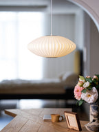 Nebula Lampe Suspendue en Soie de Mûrier Boule - Neutralighting