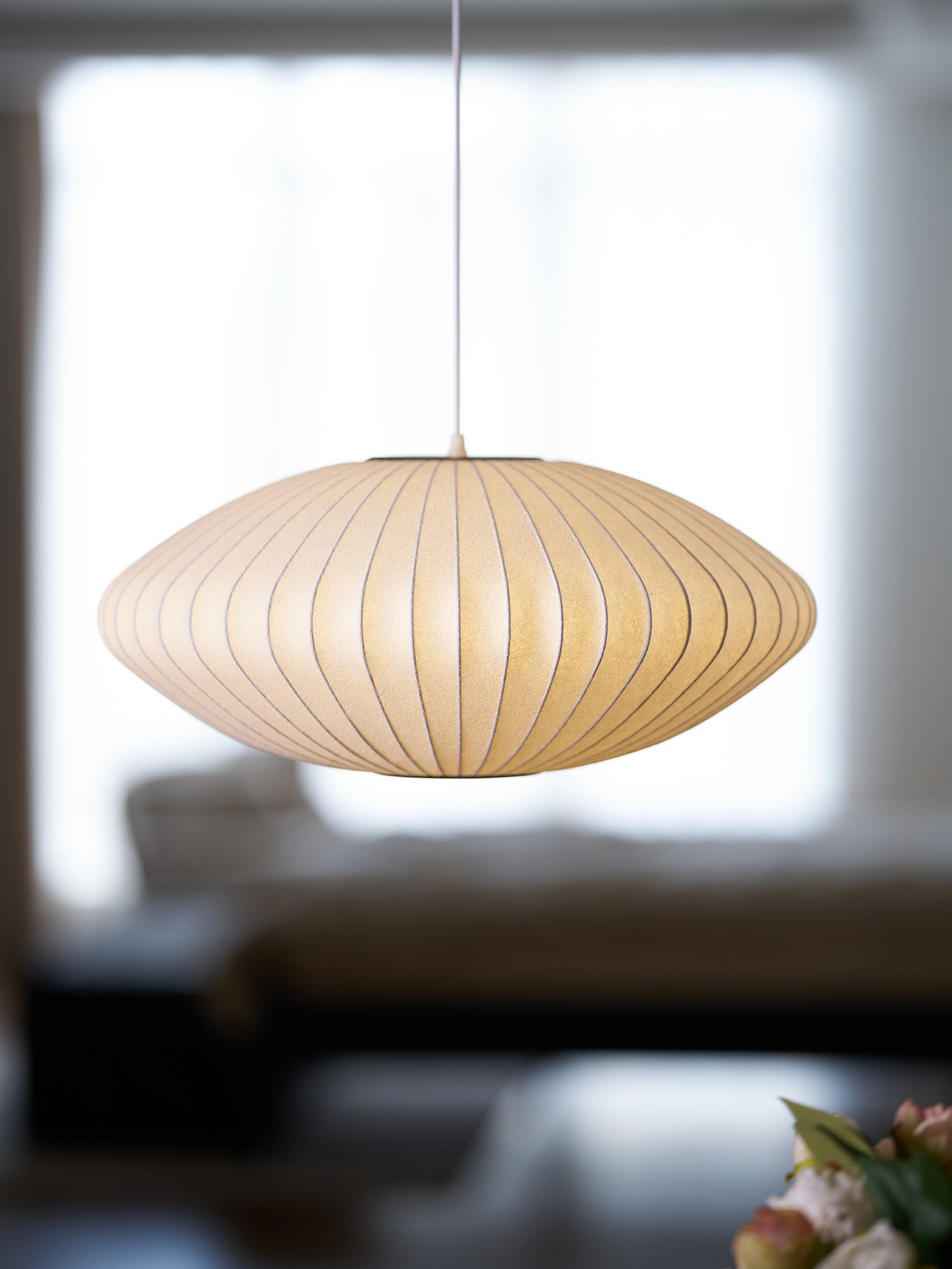 Nebula Lampe Suspendue en Soie de Mûrier Boule - Neutralighting