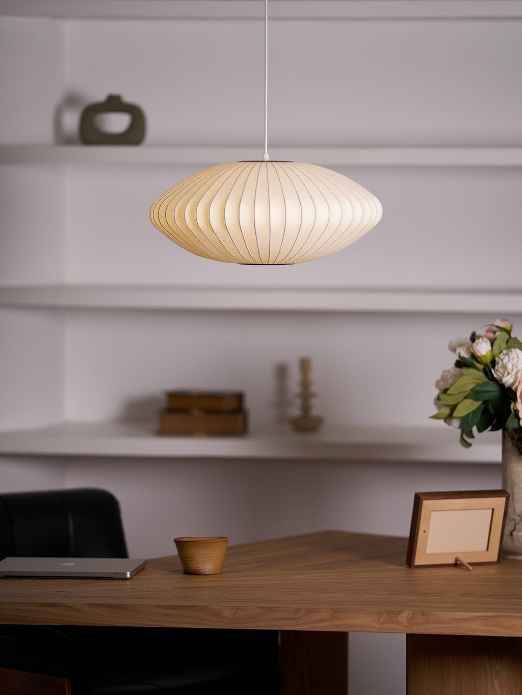 Nebula Lampe Suspendue en Soie de Mûrier Boule - Neutralighting
