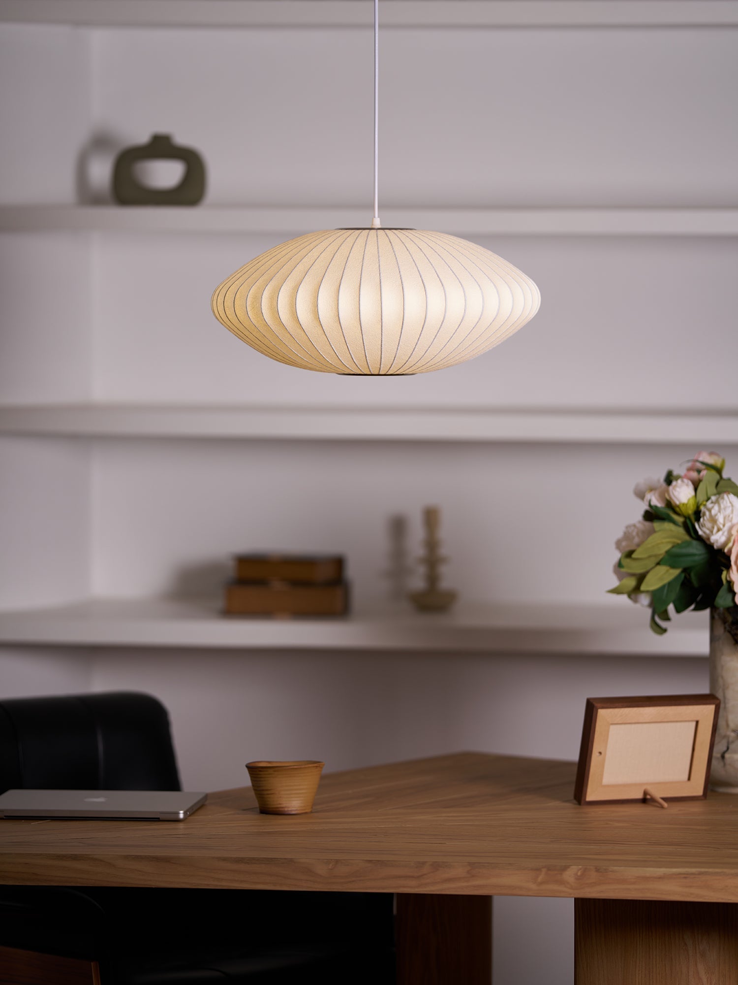 Nebula Lampe Suspendue en Soie de Mûrier Boule - Neutralighting