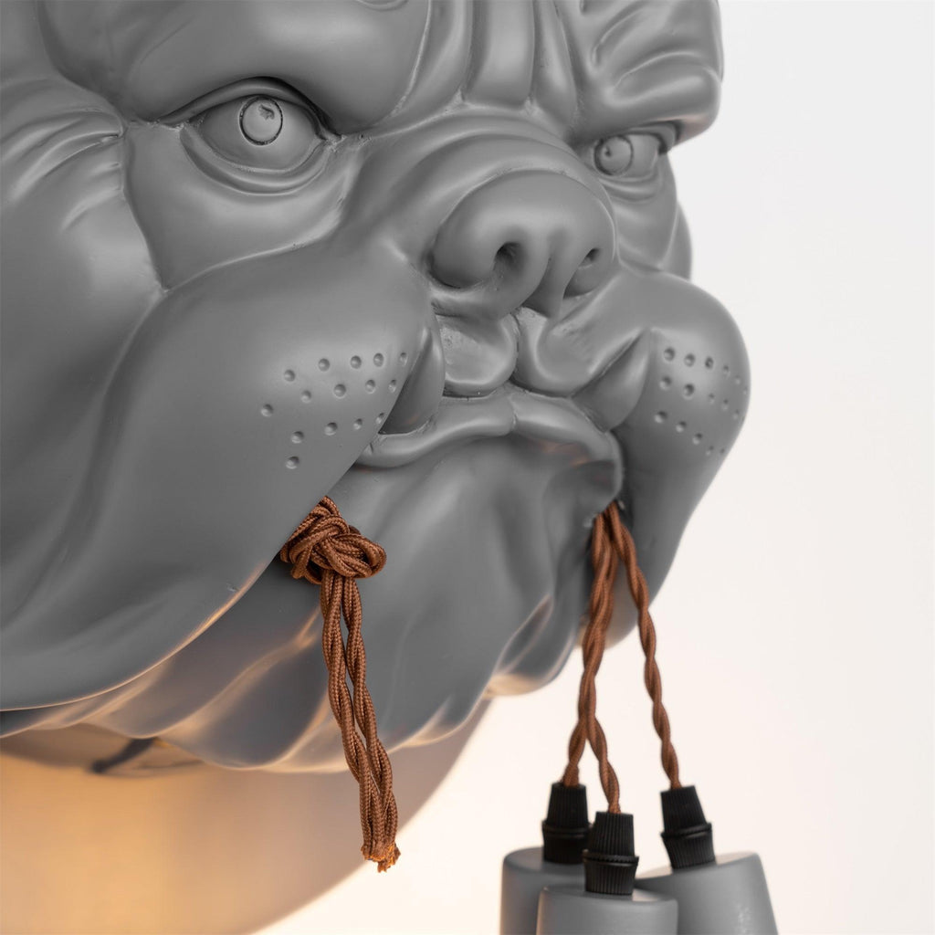 Lustra Applique Murale Sculpture Bulldog Fantaisiste - Neutralighting