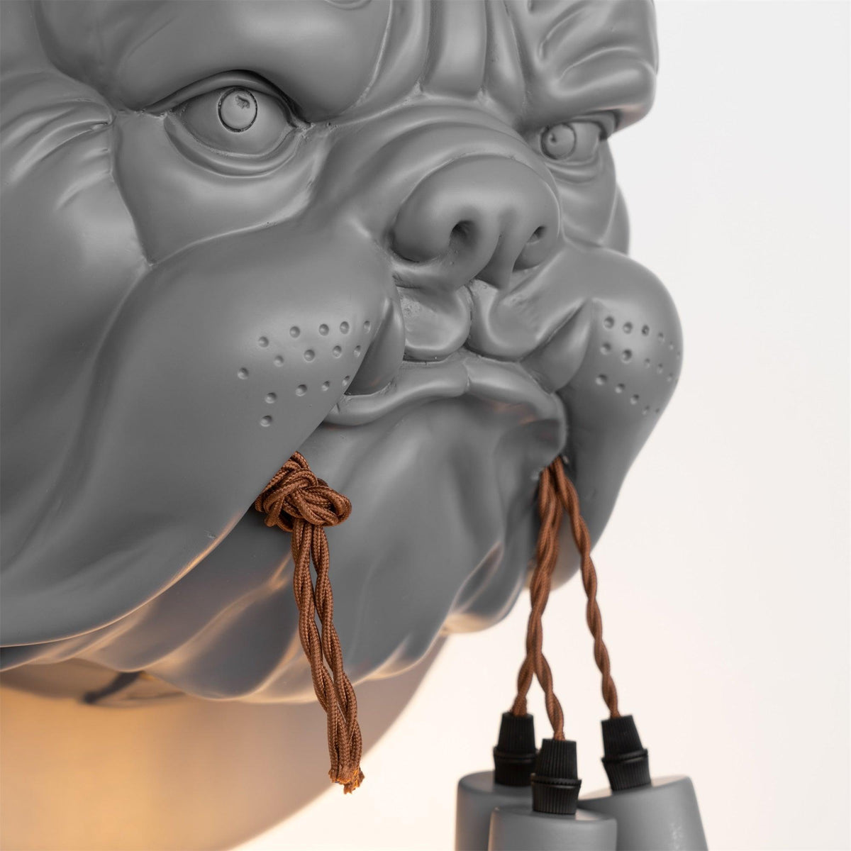 Lustra Applique Murale Sculpture Bulldog Fantaisiste - Neutralighting