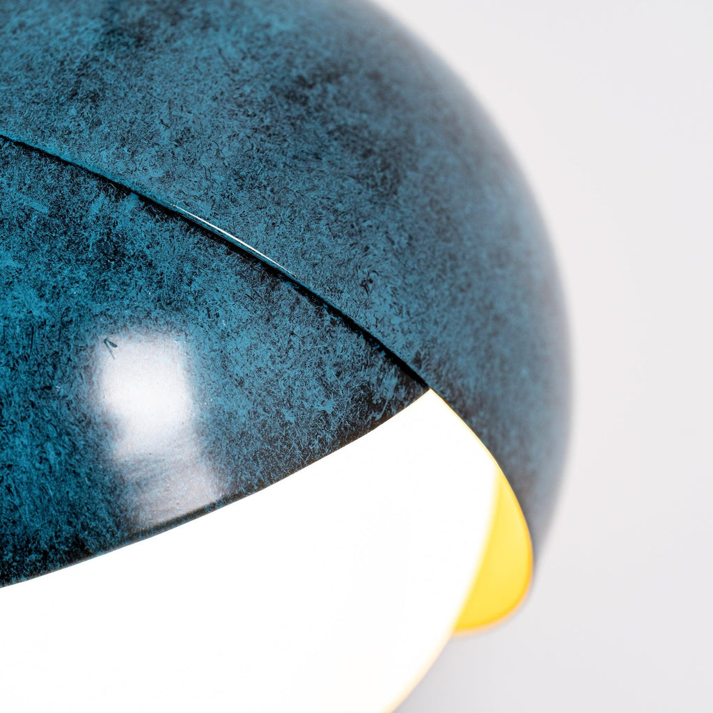 Solara Lampe Suspendue en Laiton Globe Opale Emboîté Moderne - Neutralighting