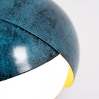 Solara Lampe Suspendue en Laiton Globe Opale Emboîté Moderne - Neutralighting