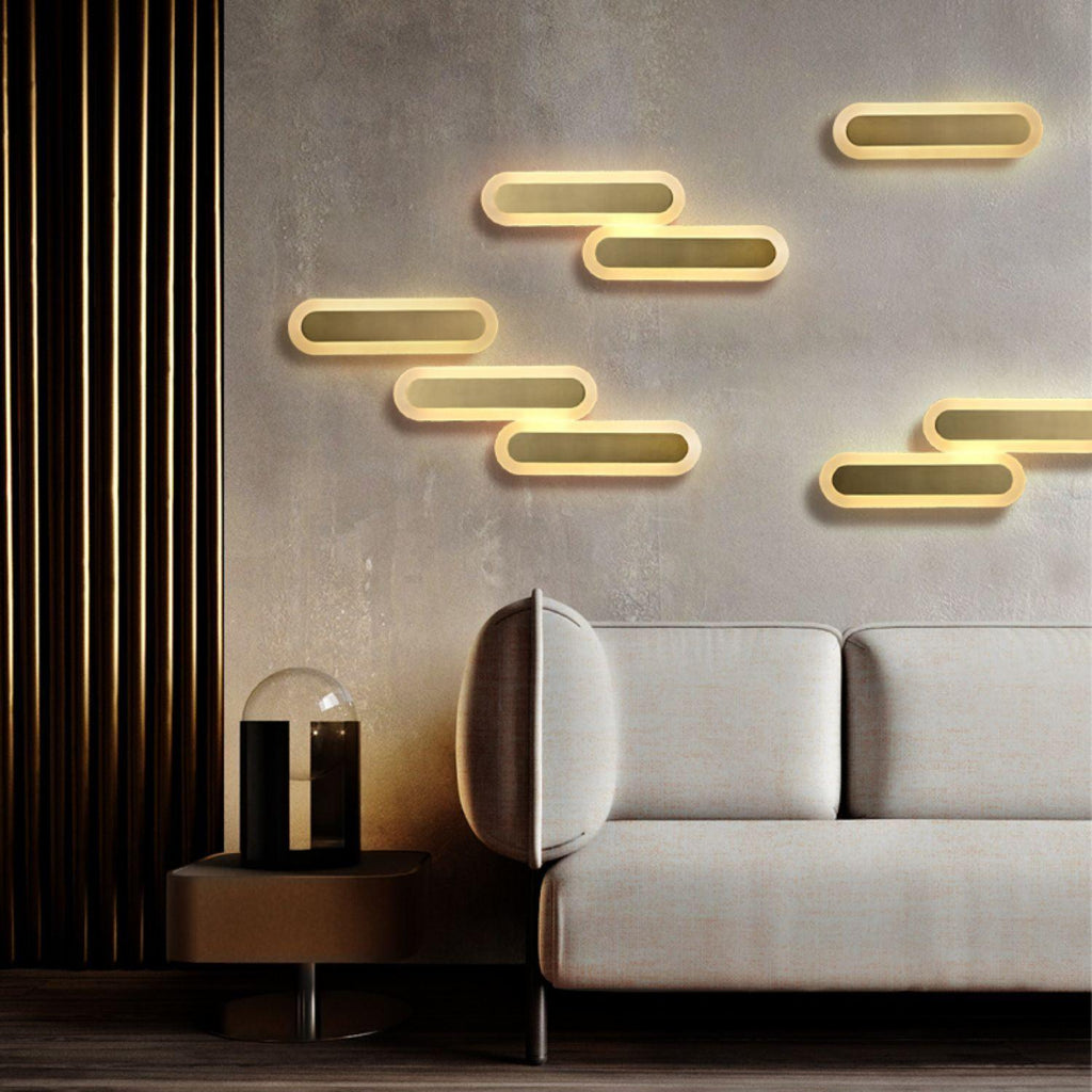 Daba Applique Murale Laiton Minimaliste Moderne - Neutralighting