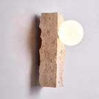Obrio Applique Murale en Travertin - Neutralighting