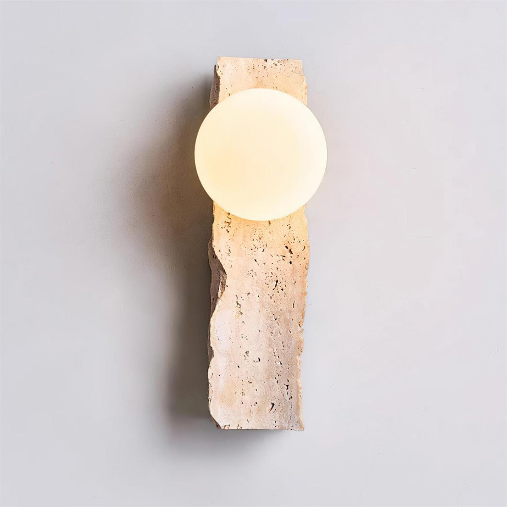 Obrio Applique Murale en Travertin - Neutralighting