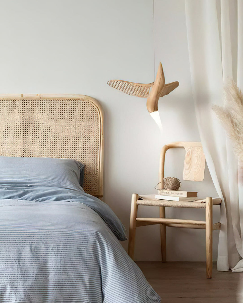 Elsilor Suspension Bois Inspirée des Oiseaux - Neutralighting
