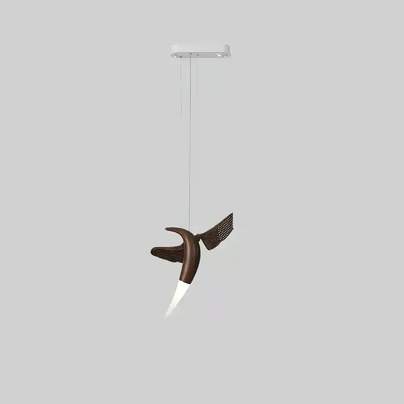 Elsilor Suspension Bois Inspirée des Oiseaux - Neutralighting