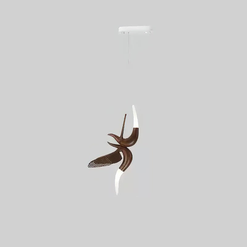 Elsilor Suspension Bois Inspirée des Oiseaux - Neutralighting