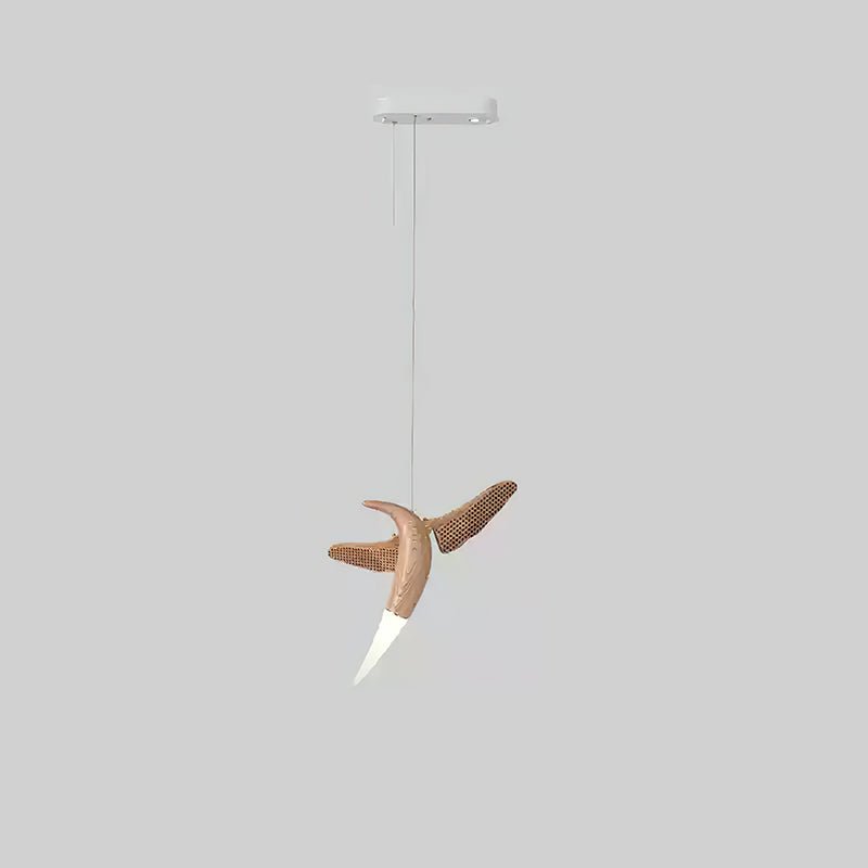 Elsilor Suspension Bois Inspirée des Oiseaux - Neutralighting