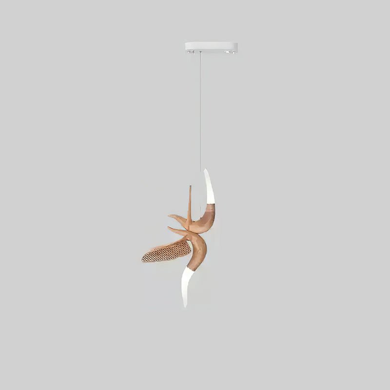 Elsilor Suspension Bois Inspirée des Oiseaux - Neutralighting