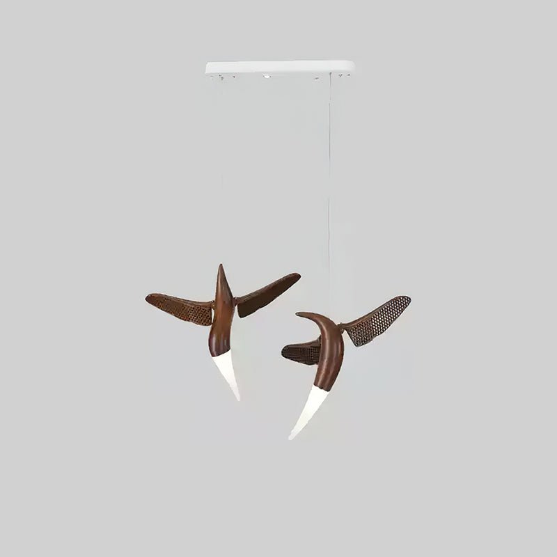 Elsilor Suspension Bois Inspirée des Oiseaux - Neutralighting