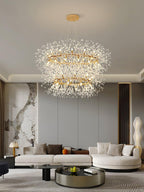 Lustra Chandelier Pissenlit Rond en Acier Inoxydable - Neutralighting