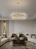 Lustra Chandelier Pissenlit Rond en Acier Inoxydable - Neutralighting