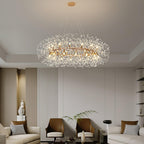 Lustra Chandelier Pissenlit Rond en Acier Inoxydable - Neutralighting