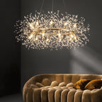 Lustra Chandelier Pissenlit Rond en Acier Inoxydable - Neutralighting