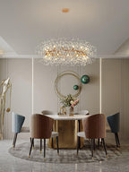 Lustra Chandelier Pissenlit Rond en Acier Inoxydable - Neutralighting