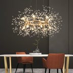 Lustra Chandelier Pissenlit Rond en Acier Inoxydable - Neutralighting