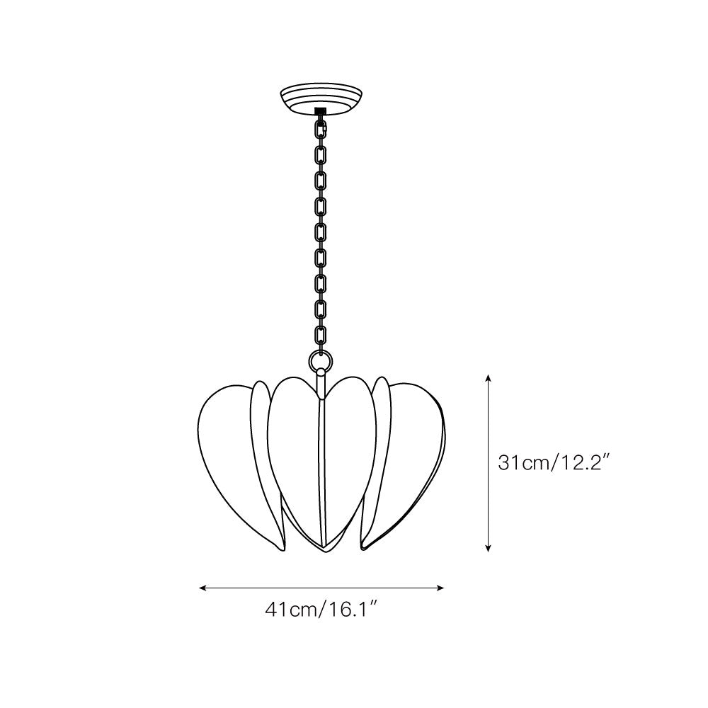 Opus Lustre En Métal D'art Créatif Individuel - Neutralighting