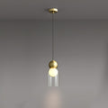 Solara Suspension en Laiton Verre Nordique Géométrique - Neutralighting