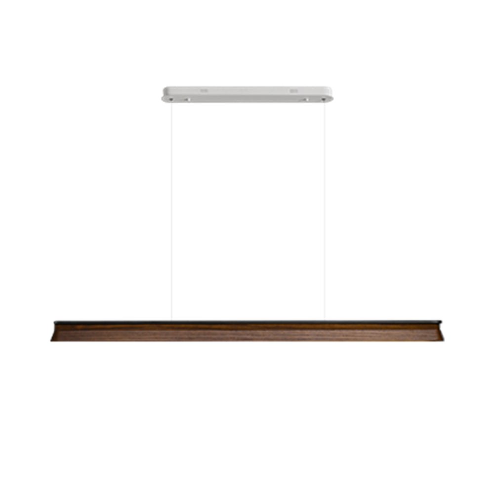 Lustra Suspension Lampe Poutre en Bois Minimaliste - Neutralighting